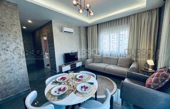 Уютная квартира 1+1 с мебелью и техникой в районе Махмутлар в Турции - фото 3