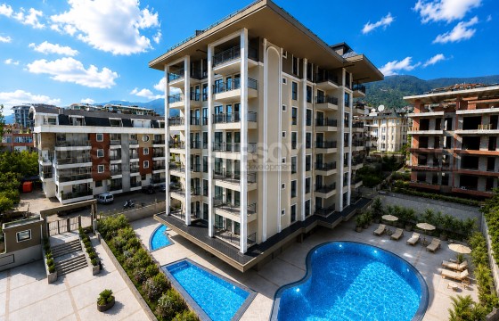 Квартира 1+1 в элитном комплексе в центре Аланьи, 600 м до моря в Турции - фото 4
