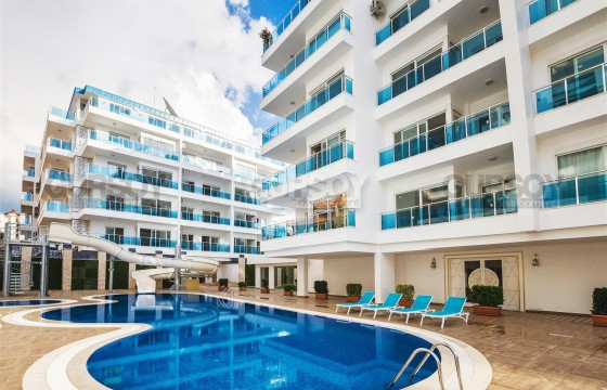 Квартира 2+1 в комплексе с аквапарком и SPA в Авсалларе в 300 метрах от моря в Турции - фото 5