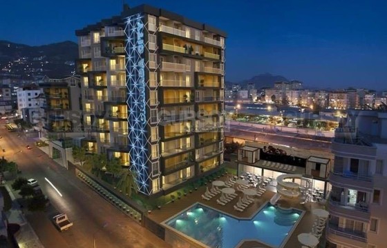 Меблированная квартира 1+1 в центре Аланьи в 700 метрах от моря в Турции - фото 2