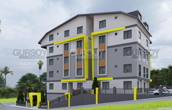 Новый уютный комплекс в Газипаше, 30м2-143 м2 в Турции - фото 4