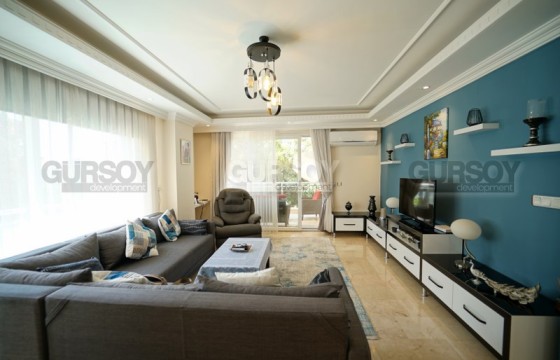 Садовый дублекс в престижном районе Хасбахче. 4+1,190м2 в Турции - фото 5