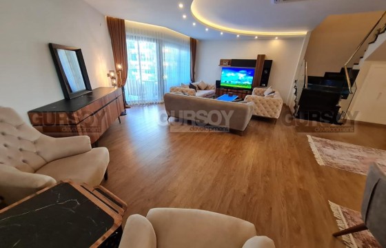 Шикарный пентхаус 4+1 в комплексе премиум класса в районе Каргыджак,250м2 в Турции - фото 5
