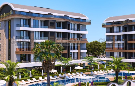 Проект на этапе строительства в районе Оба, 52м2-174м2 в Турции - фото 4