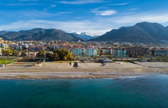 Просторная квартира с прямым видом на море, 75 м2 в Кестеле. в Турции - фото 5