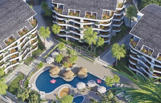 Современный строящийся комплекс в районе Оба, 55м2-120м2 в Турции - фото 4