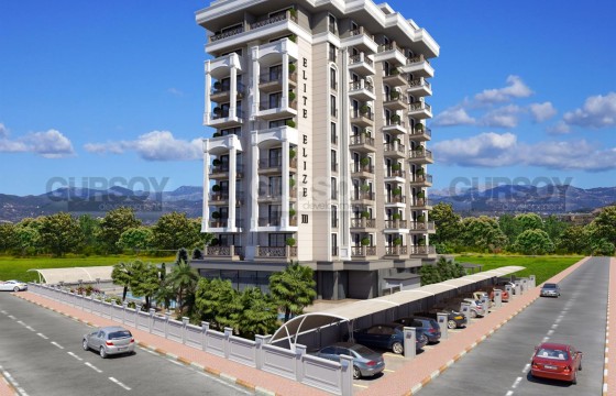 Строящийся проект в самом центре района Оба, 53м2-79м2 в Турции - фото 4