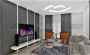 kvartira-21-v-novom-komplekse-v-50-metrax-ot-plyaza-keikubad-100-m2 в Турции - фото 2