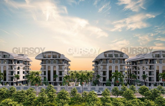 Новый проект в популярном районе Оба, 52м2-110м2 в Турции - фото 2