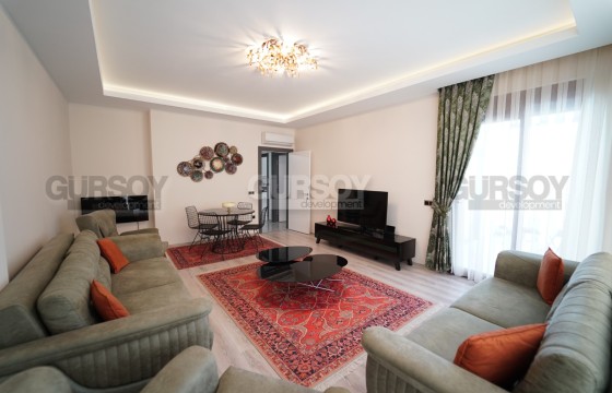 Просторная квартира 3+1 с отдельной кухней в районе Оба, 160м2 в Турции - фото 1