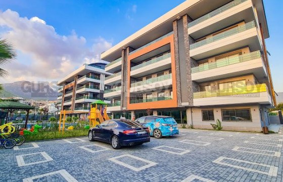Двухкомнатная квартира в новом комплексе в районе Оба, 95м2 в Турции - фото 5