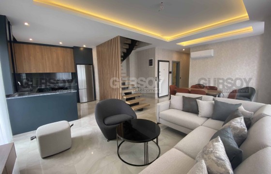 Меблированный дуплекс 3+1 с собственным садом,115м2 в Турции - фото 4