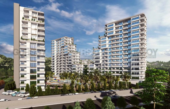 Квартиры 1+1 и 2+1 от 65 м2 в стильном проекте. Тедже, Мерсин. в Турции - фото 7