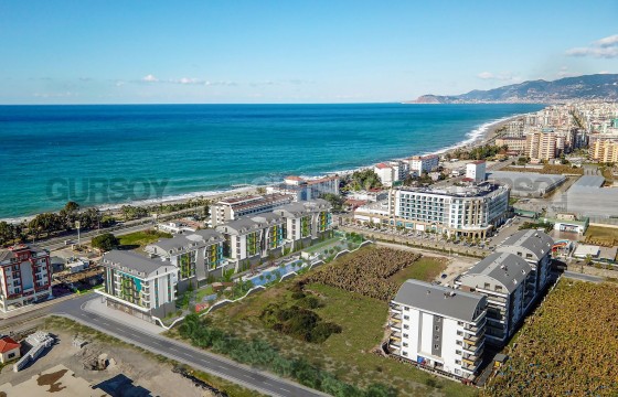 Шикарная квартира с видом на море в новом доме 110 кв.м. в Турции - фото 11