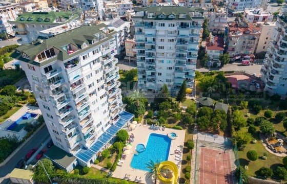 Двухкомнатная квартира с видом на море и крепость, 75 м2 в Джикджилли в Турции - фото 8