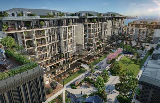 Элитный комплекс с видом на Босфор в самом центре района Бешикташ, 65м2-483м2 в Турции - фото 12