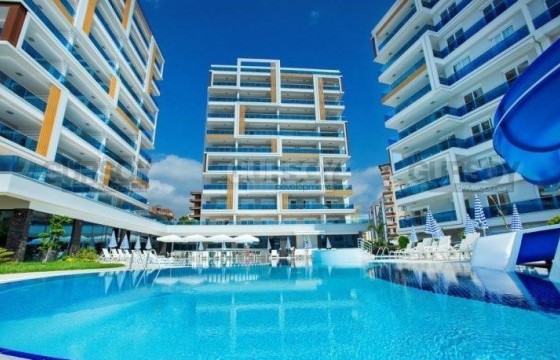 Квартира 3+1 с видом на море в элитном комплексе в 300 м от моря в Тосмуре, 135 м2 в Турции - фото 10