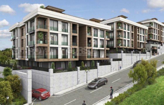 Готовый уютный жилой комплекс в районе Бейликдюзю, 126м2-220м2 в Турции - фото 2