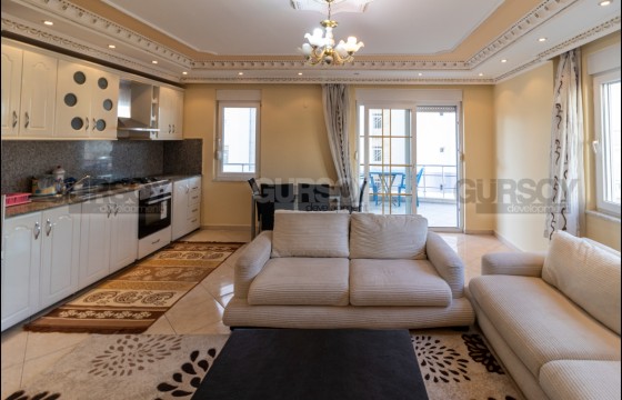 Уютная квартира 2+1 в 200 метрах от пляжа в Махмутларе, 110 м2. в Турции - фото 8