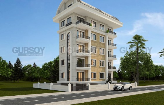 Квартиры 1+1 и 4+1 в строящемся комплексе в Окурджаларе, 63-180 м2 в Турции - фото 1