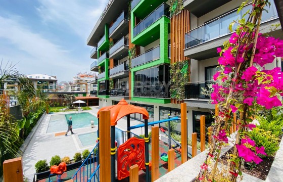 Квартира 1+1 в уютном комплексе, 56 м2. Оба, Алания. в Турции - фото 9