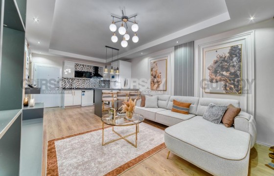 Дизайнерская квартира 1+1 возле набережной реки Димчай, 60 м2. в Турции - фото 9