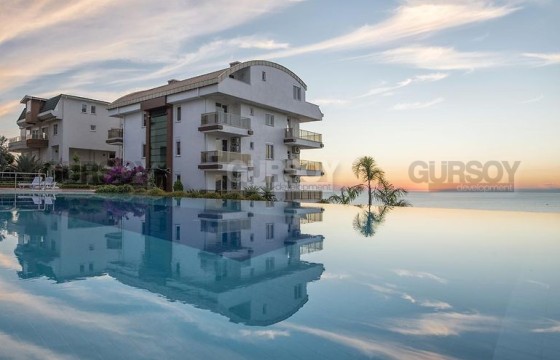 Квартира 2+1 с видом на море из всех комнат, 110 м2. Конаклы, Алания. в Турции - фото 11