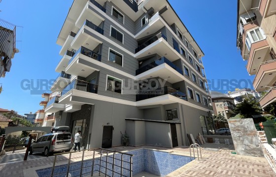 Новая квартира 1+1 в современном ЖК в центре Алании, 50 м2 в Турции - фото 6