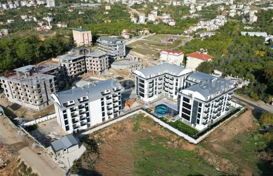 Меблированная квартира 1+1 в комплексе с инфраструктурой в районе Оба, 45 м2 в Турции - фото 3