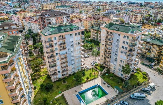 Просторная меблированная квартира 2+1 в центре Алании с видом на Крепость, 115 м2 в Турции - фото 4