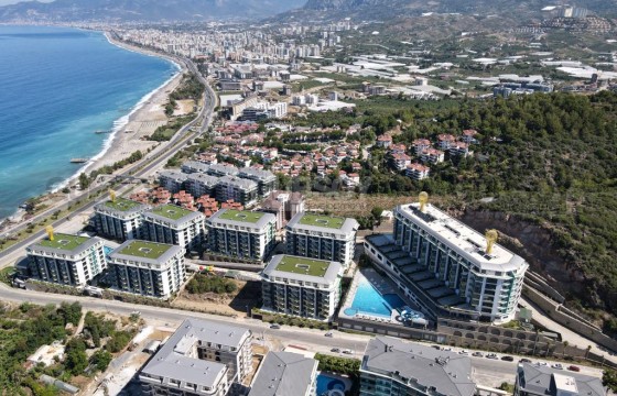 Комфортабельная квартира 1+1 с видом на море и закаты, 65 кв.м. в Каргыджаке. в Турции - фото 5