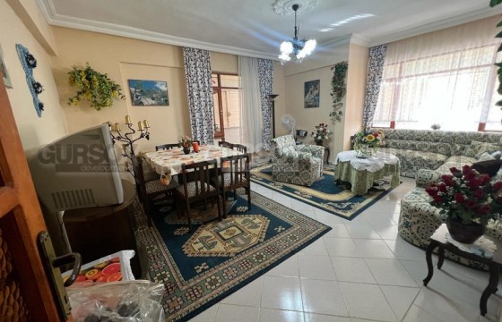 Меблированная квартира 3+1 всего в 300 м от моря в районе Оба, 115 м2 в Турции - фото 9