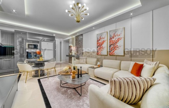 Комфортабельная квартира с дизайнерским ремонтом, в 250 метрах от моря, в центре популярного районе Аланьи - Нижняя Оба в Турции - фото 8