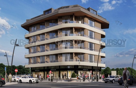 Новый жилой комплекс в районе Оба, всего в 400 метрах от моря в Турции - фото 7