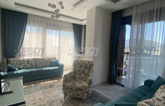 Прекрасные апартаменты 2+1 в центре Алании с видом на море в Турции - фото 8