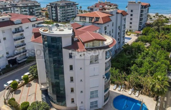 Вид на море из апартаментов 2+1 в курортном районе Кестель. в Турции - фото 7