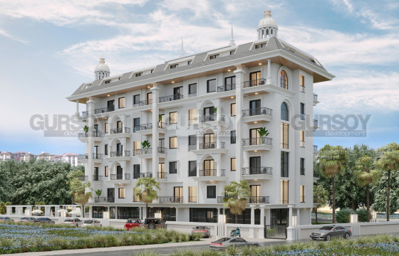 Новый проект недалеко от моря в Авсалларе, 61 м2-133 м2 в Турции - фото 2
