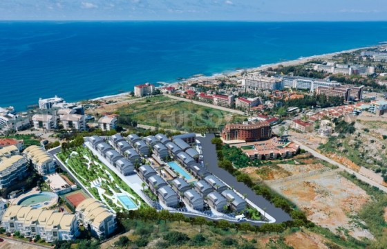 Новая квартира в уникальном комплексе в районе Конаклы в Турции - фото 12