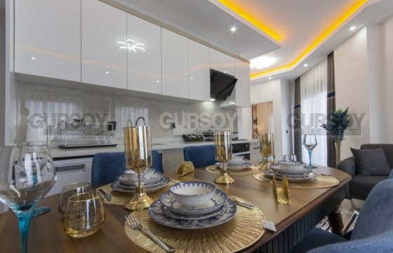 Меблированные апартаменты 1+1 с эксклюзивным ремонтом в Турции - фото 8