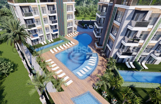Новый прокт в районе Оба, апартаменты от 55 до 190 кв.м. в Турции - фото 4