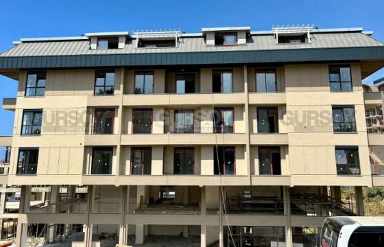 Квартиры разных планировок в комплексе на завершающем этапе строительства в Центре Алании в Турции - фото 8