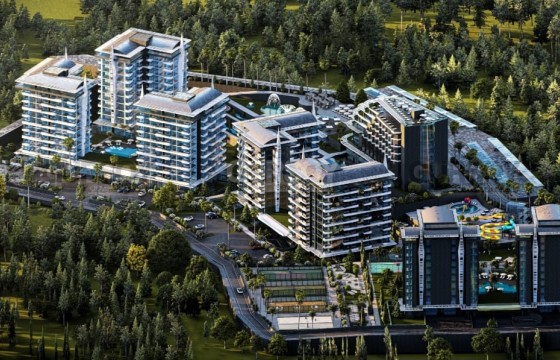 Грандиозный проект с богатейшей инфраструктурой комплекса в районе Авсаллар в Турции - фото 7