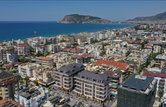 Старт продаж в новом жилом комплексе, в 250 метрах от пляжа, район Оба в Турции - фото 5