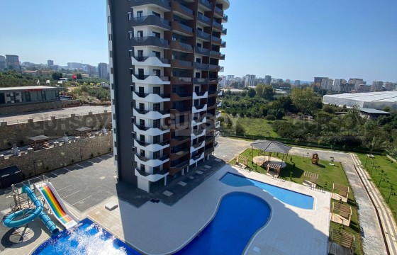 Стильная студия с видом на горы в районе Махмутлар в Турции - фото 3