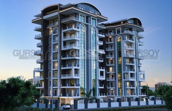 Новый жилой комплекс с качественной отделкой недалеко от пляжа Клеопатра в Турции - фото 5