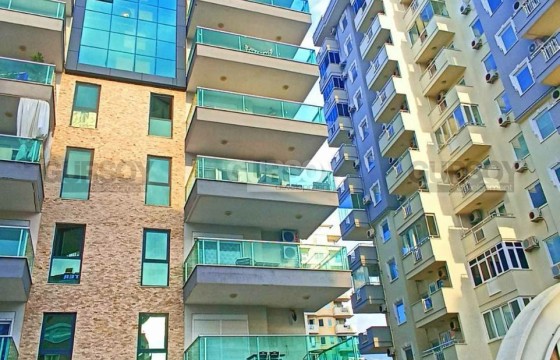 Меблированные апартаменты 1+1 с видом на море в Махмутларе в Турции - фото 5