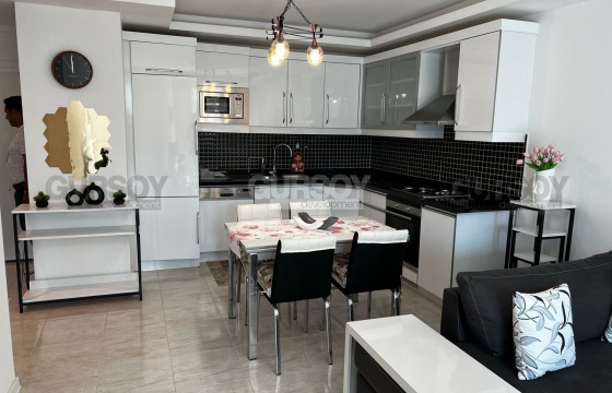 Квартира 1+1 в современном комплексе в центре района Оба в Турции - фото 2