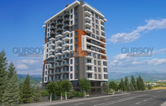 Новый проект в районе Махмутлар. 650м до пляжа. в Турции - фото 1