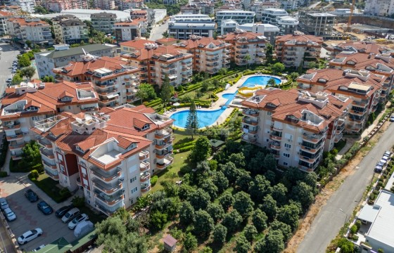 Меблированная квартира для семейной жизни в районе Оба в Турции - фото 9