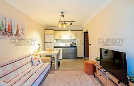 Уютная квартира 1+1 в районе Оба, всего 500 м до моря в Турции - фото 5